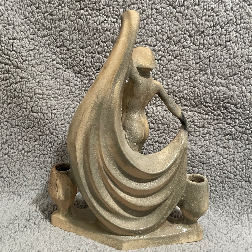 Frankoma  Figurine Candle Holder - Picture 2 of 5
